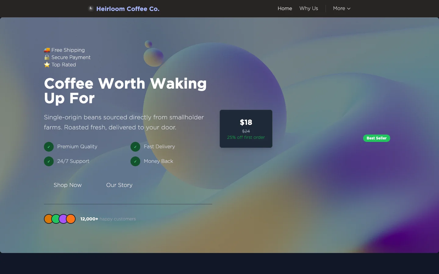 Ecommerce theme preview